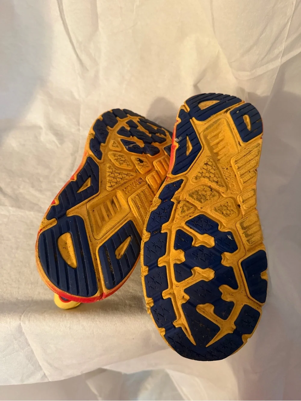 Hoka  men’s Light Blue & Yellow Running Shoes